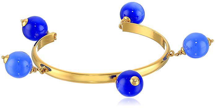 Amazon.com: kate spade new york Blue Cuff Bracelet: Clothing