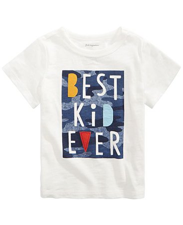 First Impressions Toddler Boys Best Kid-Print Cotton T-Shirt, Created for Macy's & Reviews - Shirts & Tees - Kids - Macy's