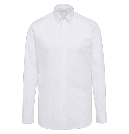 SAINT LAURENT Cotton poplin shirt