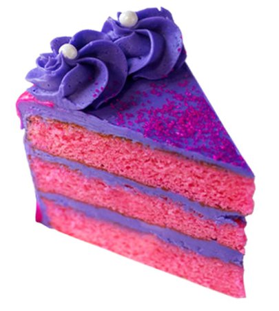 purple pink cake