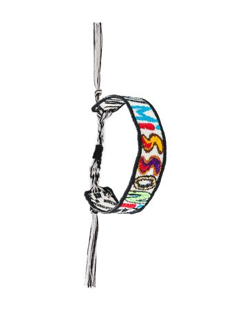 Missoni Embroidered Logo Bracelet - Farfetch