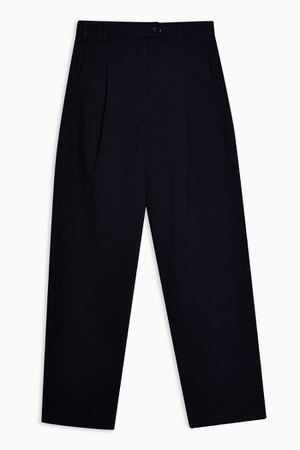 **Navy Peg Trousers by Topshop Boutique | Topshop