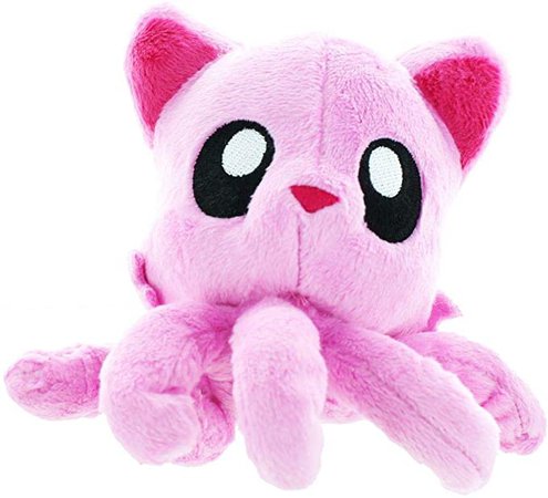 Amazon.com: Tentacle Kitty 4 Inch Little One Plush | Cherry Blossom Pink: Toys & Games