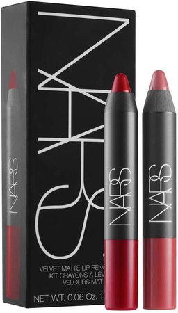 Velvet Matte Lipstick Pencil Duo