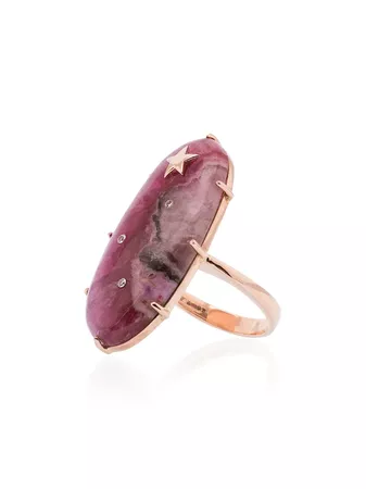 Andrea Fohrman Calcite Oval Diamond Ring £2,620 - Shop Online SS19. Same Day Delivery in London