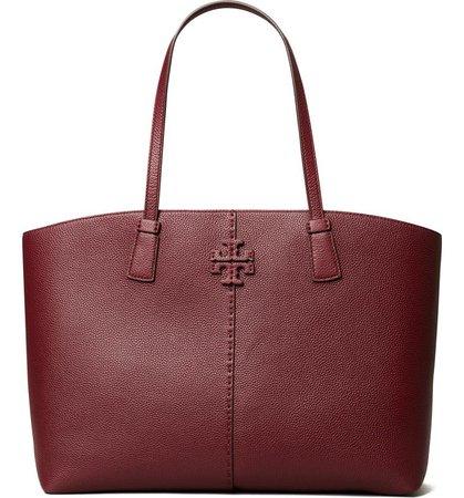 Tory Burch McGraw Leather Tote | Nordstrom
