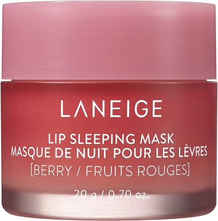 Amazon.com: LANEIGE Lip Sleeping Mask - Berry: Nourish & Hydrate with Vitamin C, Antioxidants, 0.7 oz. : Clothing, Shoes & Jewelry