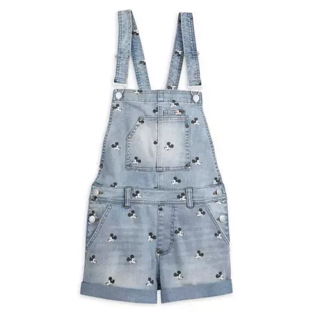 Mickey Mouse Overall Shorts disney