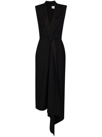 Alexander McQueen Tailored Asymmetric Gown - Farfetch