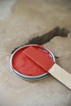 Vintage Paint - Rode Krijtverf Mat - Warm Red - 700 ml | My Industrial Interior