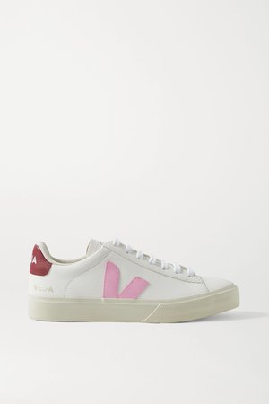 White Campo leather sneakers | Veja | NET-A-PORTER