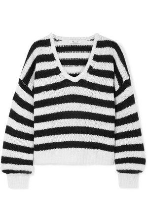 Madewell | Striped knitted sweater | NET-A-PORTER.COM