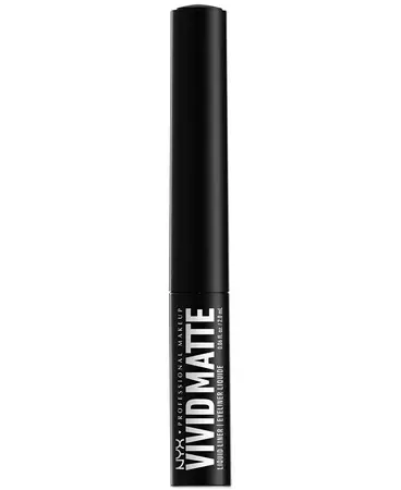NYX Professional Makeup Vivid Matte Liquid Liner - Black
