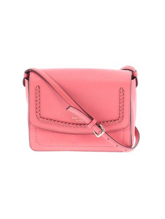 Kate Spade New York 100% Leather neon Pink Leather Crossbody Bag One Size - 72% off | thredUP