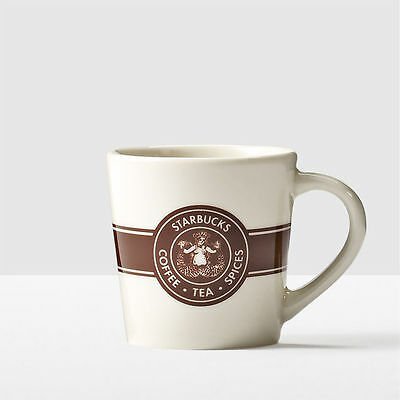 2016 Starbucks Original Logo Demi Mug - Brown/Creme 3 fl oz - SOLD OUT! | eBay