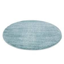 light blue round rug furry - Google Search