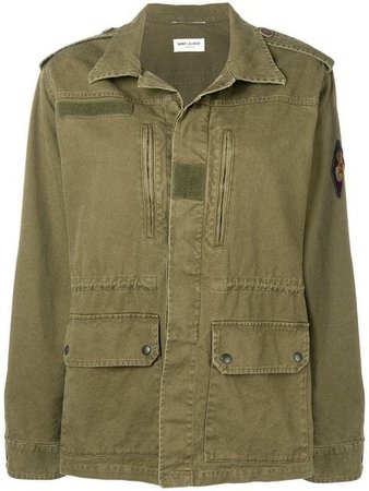 Saint Laurent military parka jacket