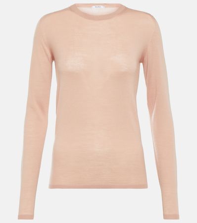 Pesco Wool Sweater in Pink - Max Mara | Mytheresa