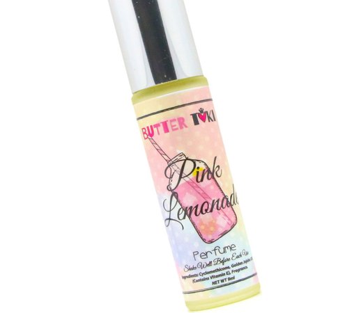 PINK LEMONADE Roll On Oil Based Perfume 9ml - SALE - Butter Toki