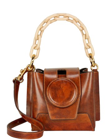 Daria Leather Box Bag