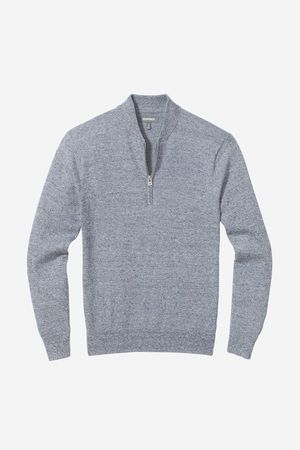 Cotton Cashmere Quarter-Zip Sweater | Bonobos
