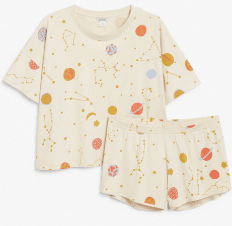 Monki space astronomy pyjamas