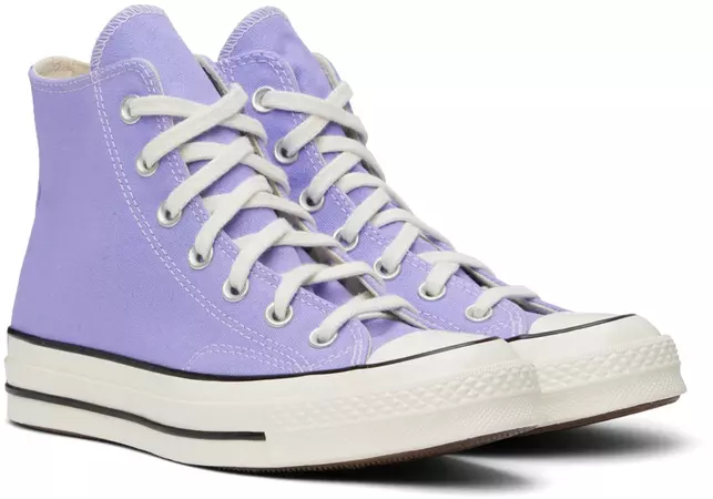 CONVERSE Purple Chuck 70 Vintage Sneakers