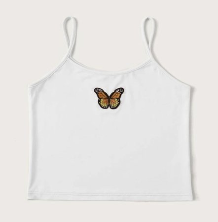Butterfly cropped top