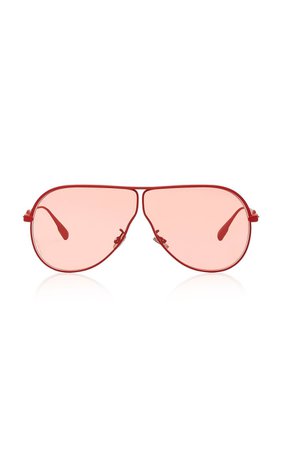 Dior Camp Aviator-Style Metal Sunglasses by Dior | Moda Operandi