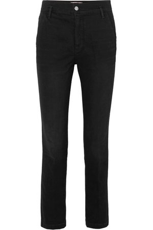 FRAME | Le Slender high-rise straight-leg jeans | NET-A-PORTER.COM