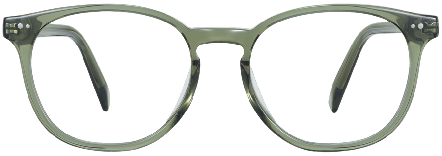 Warby Parker - Carlton Eyeglasses in Seaweed Crystal