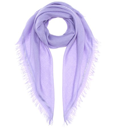 LORO PIANA Cashmere and silk scarf