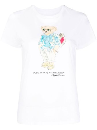 Polo Ralph Lauren Polo Bear-print Cotton T-shirt - Farfetch