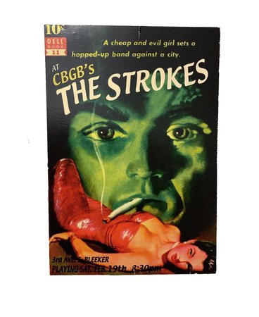 strokes poster