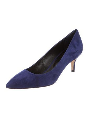 Abel Muñoz Betty Suede Pumps - Shoes - W7A20439 | The RealReal