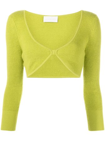 Michelle Mason bralette knit top - FARFETCH