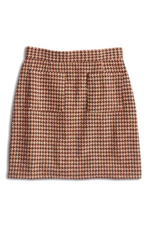 ModCloth Informed Ensemble Houndstooth Miniskirt (Regular & Plus Size) | Nordstrom