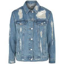 distressed jean jacket - Google Search