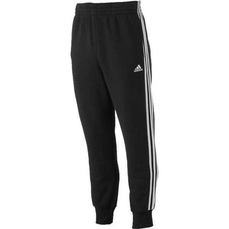 Adidas Black and White Joggers