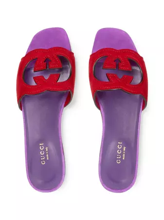 Gucci Interlocking G cut-out sandals