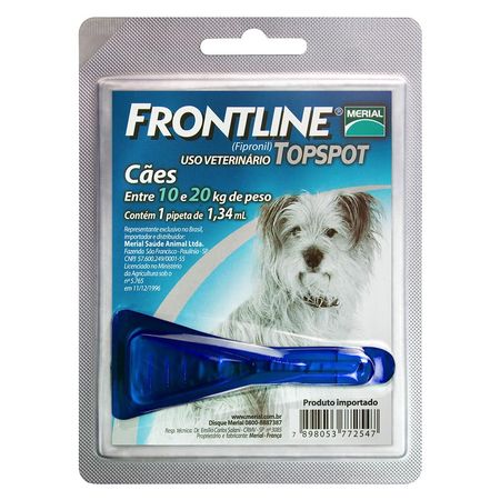 Frontline cachorro: antipulgas com preço especial | Petz