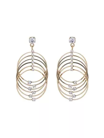 Rosanticametallic multi hoop stud earring metallic multi hoop stud earring $188 - Shop SS19 Online - Fast Delivery, Price
