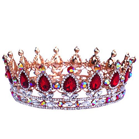 santfe-2-height-silver-gold-plated-crystal-rhinestone-ruby-full-circle-tiara-crown-bridal-wedding-je__51yCVpoOwSL.jpg (500×500)