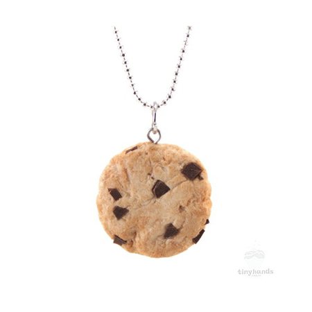 Scented Chocolate Chip Cookie Necklace