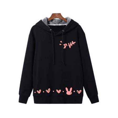 Overwatch D.VA DVA Black Hoodie Sweater SD02630– SYNDROME - Cute Kawaii Harajuku Street Fashion Store