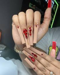 red bottom nails