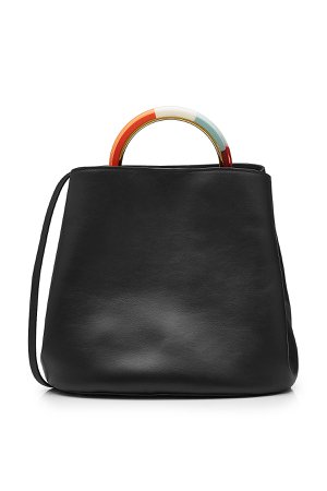 Pannier Leather Tote Gr. One Size