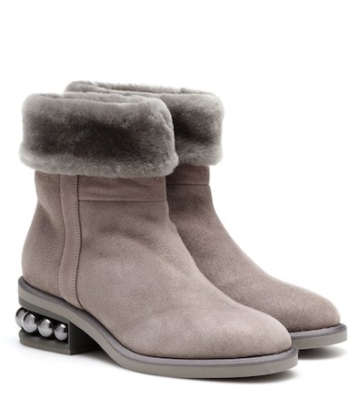 Casati 35mm shearling ankle boots