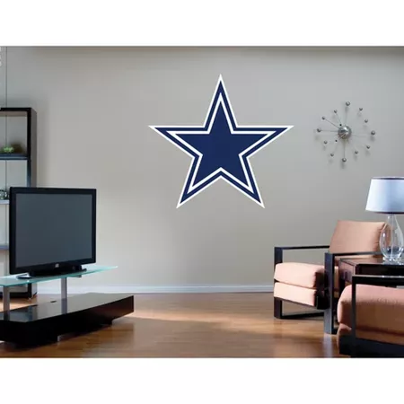Fathead Dallas Cowboys Logo Wall Dcor 40Lx43W" : Target