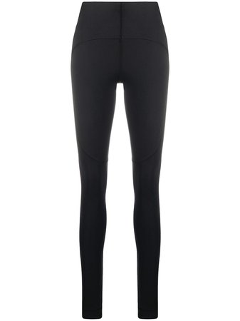 Shop black adidas by Stella McCartney logo print leggings with Afterpay - Farfetch Australia